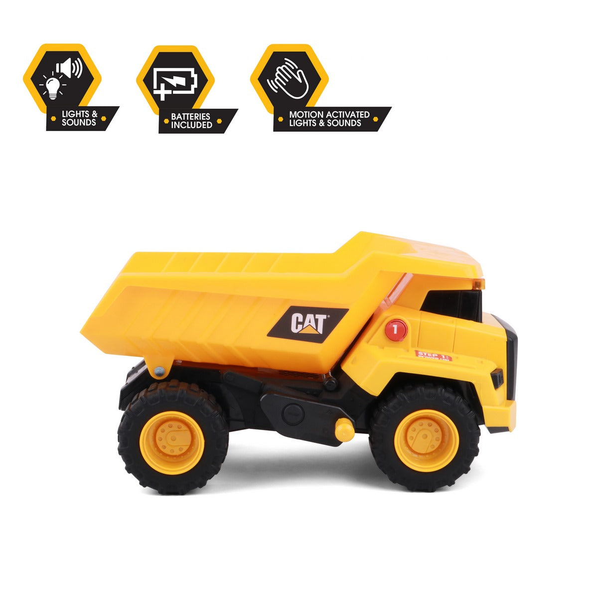 Cat Mini Maquinaria Con Luz Y Sonido 15 Cm - Camion