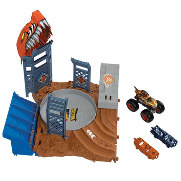 Hot Wheels Monster Trucks Arena De Demolicion Semi-Finales - Desafio Giratorio