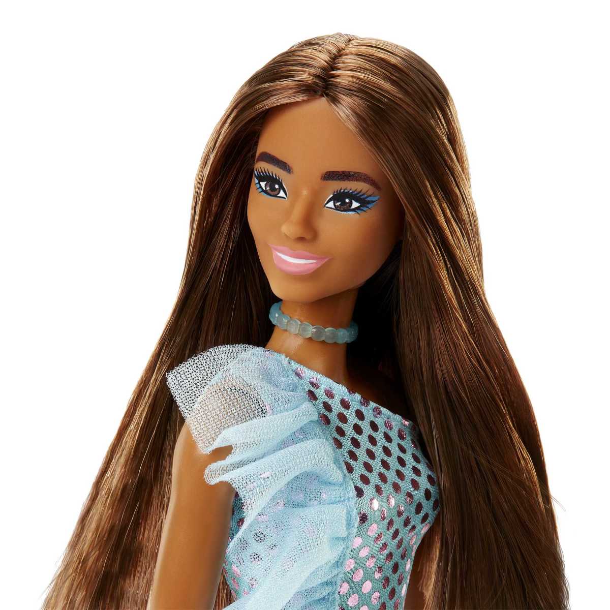 Muñeca Glitz Surtido Barbie - Morena Vestido Calipso