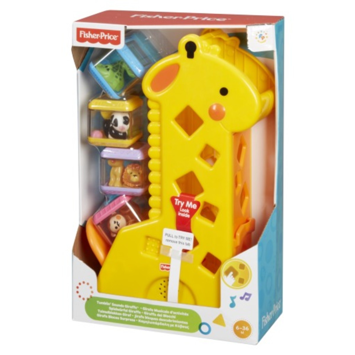 Fisher-Price Peek-A-Blocks Jirafa