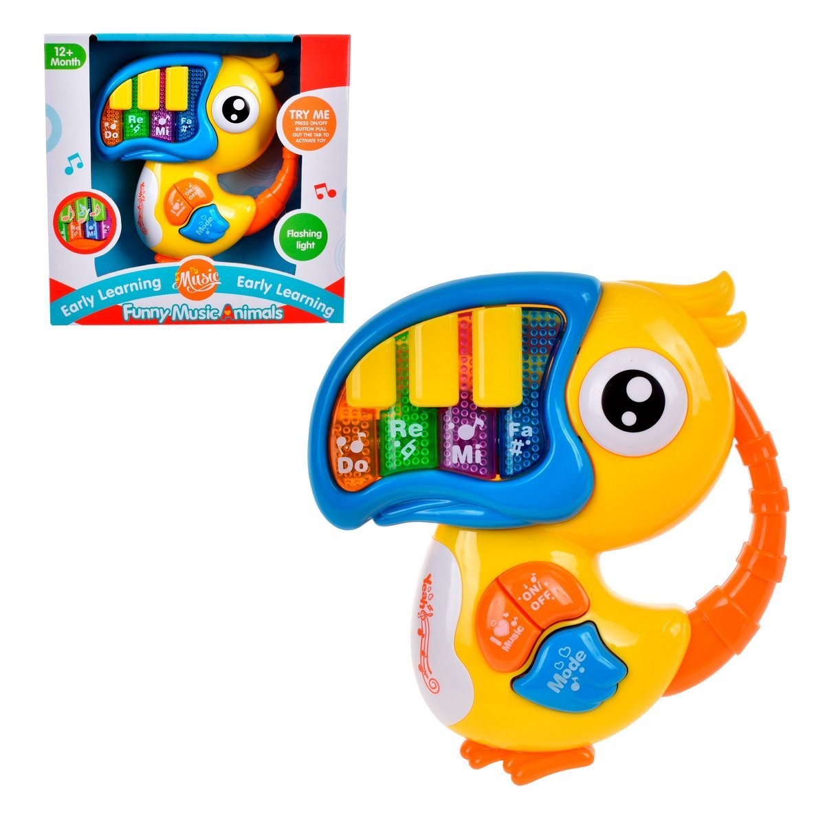 Mini Piano Tucan - Amarillo