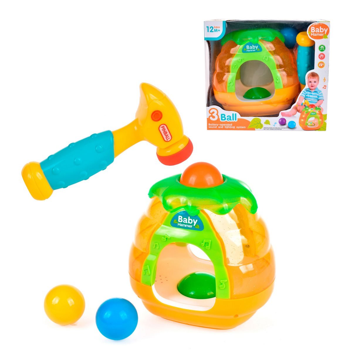 Centro De Actividades Con Luces Y Sonido - Verde