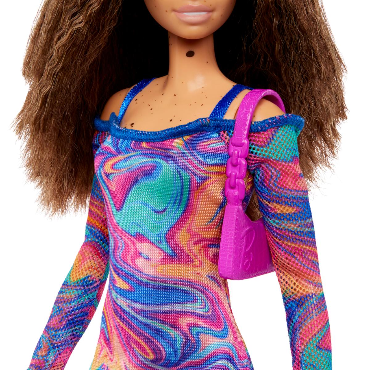 Barbie Fashionistas - Vestido Estampado Marmol