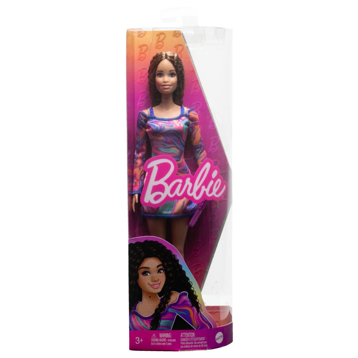 Barbie Fashionistas - Vestido Estampado Marmol