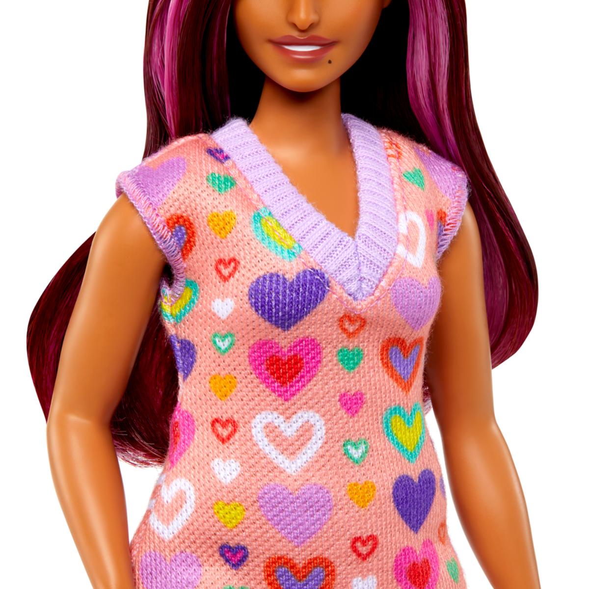 Barbie Fashionistas - Vestido Corazones
