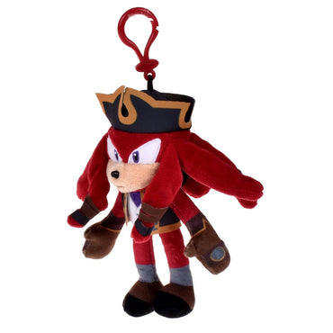 Peluche De 15 Cms Con Clip Para Colgar Sonic - Knuckles