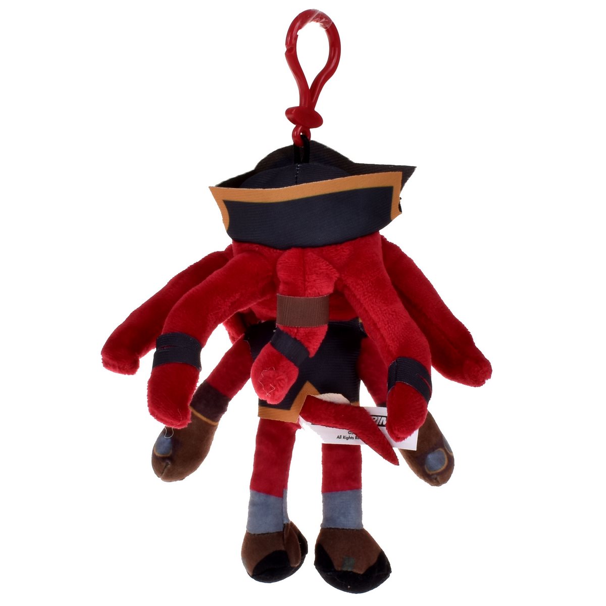 Peluche De 15 Cms Con Clip Para Colgar Sonic - Knuckles