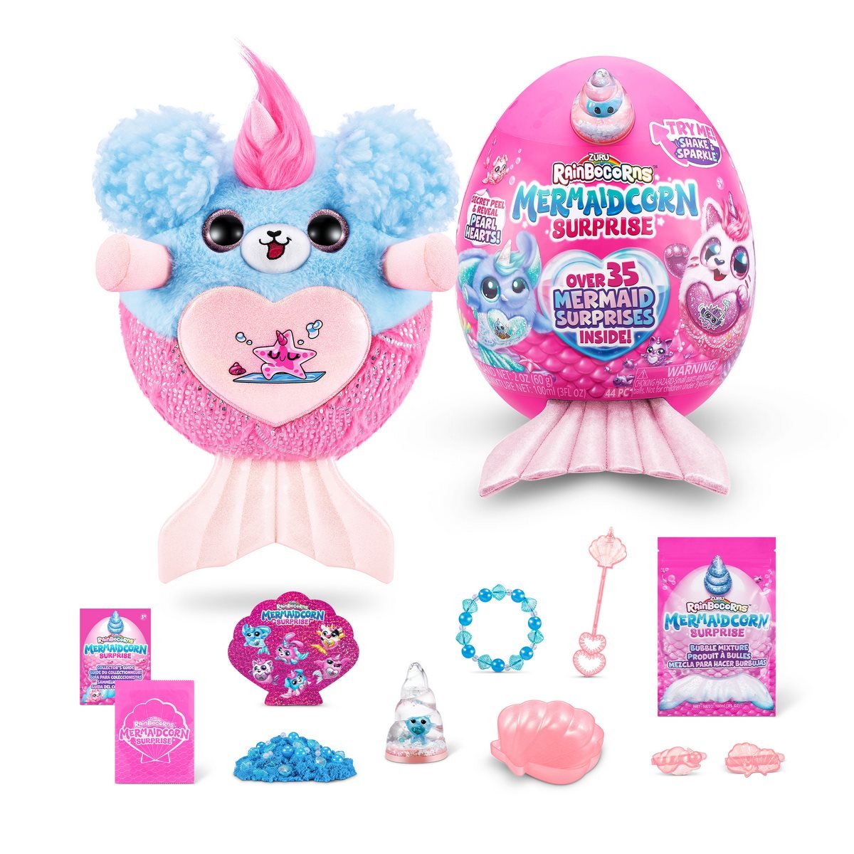 Huevo Sorpresa Sirena Rainbocorn Zuru - Rosado