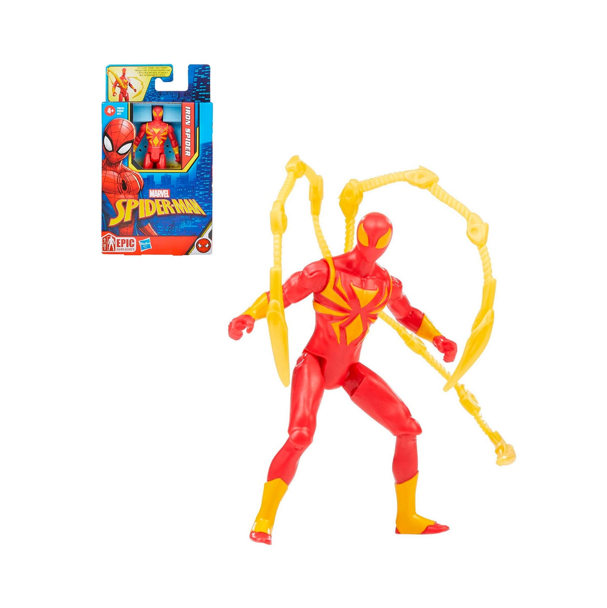 Spiderman Figura 10 Cm - Iron-Spider