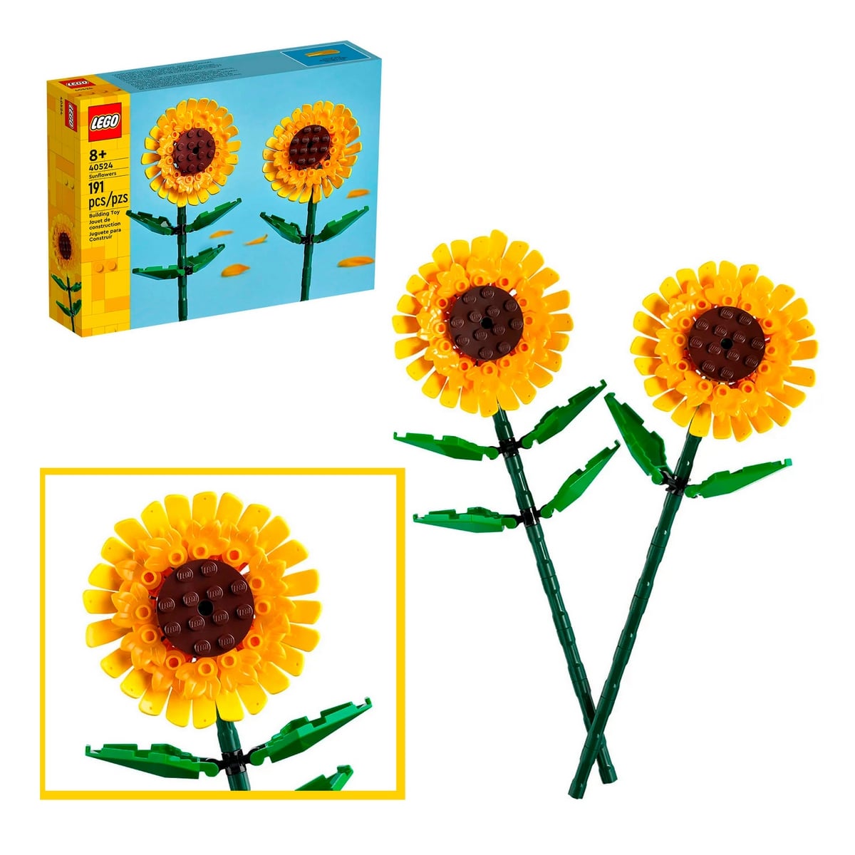 Girasoles Lego Botanicals