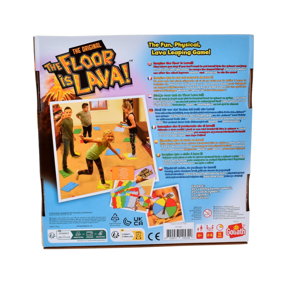Juego Acción El Piso Es Lava