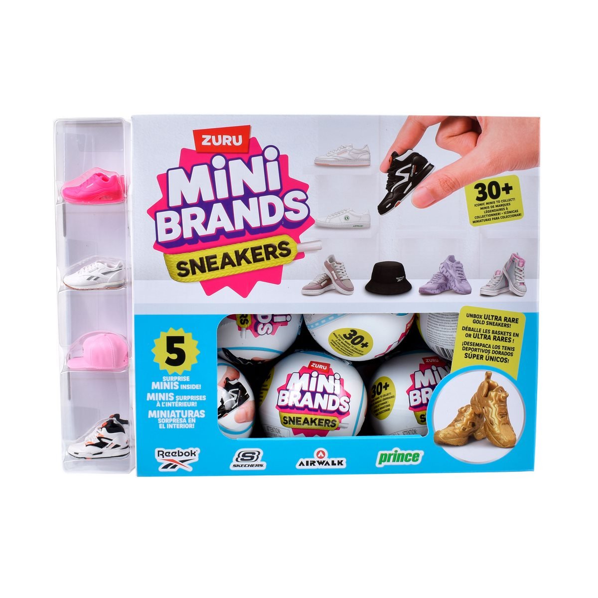 Bola Mini Brands Con 5 Sorpresas Serie Sneakers De Zuru