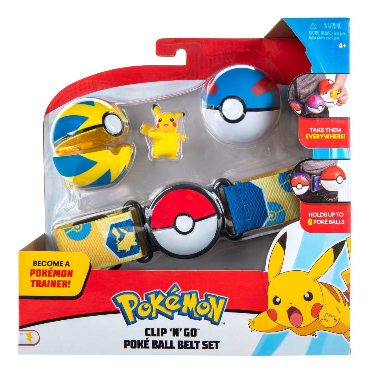 Cinturon Entrenador Pokemon - Pikachu