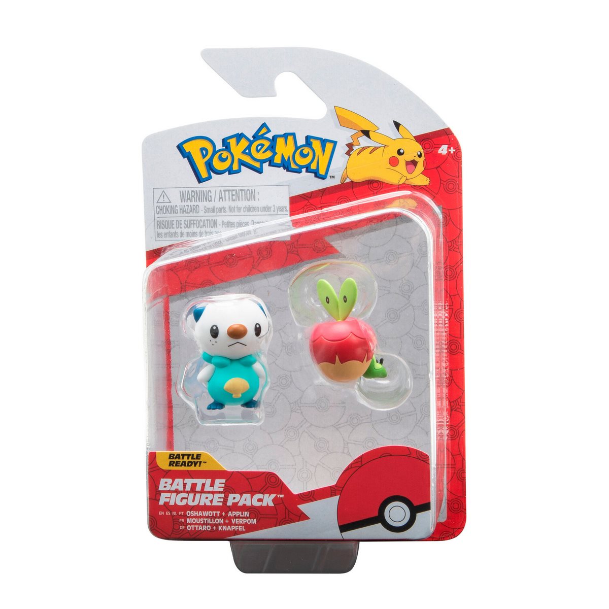 Set Figuras Pokemon - Oshawoott Y Applin