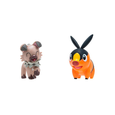 Set Figuras Pokemon - Tepig Y Rockruff