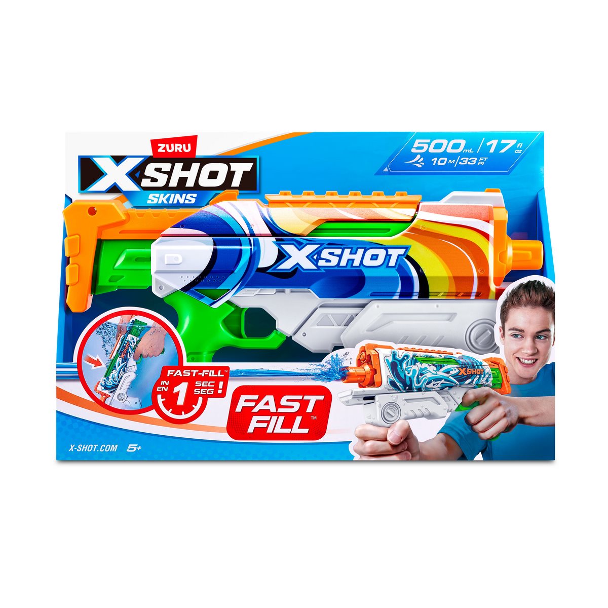 Lanza Agua Skins X-Shot - Cruiser