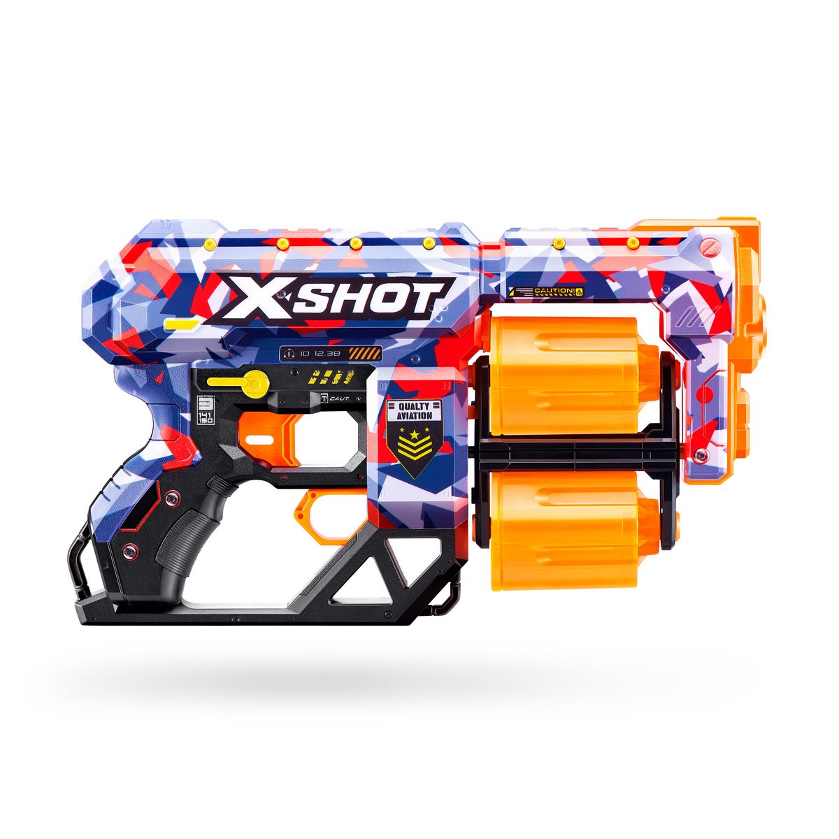 Lanza Dardos Dread Skins Con 12 Dardos X-Shot - Malice