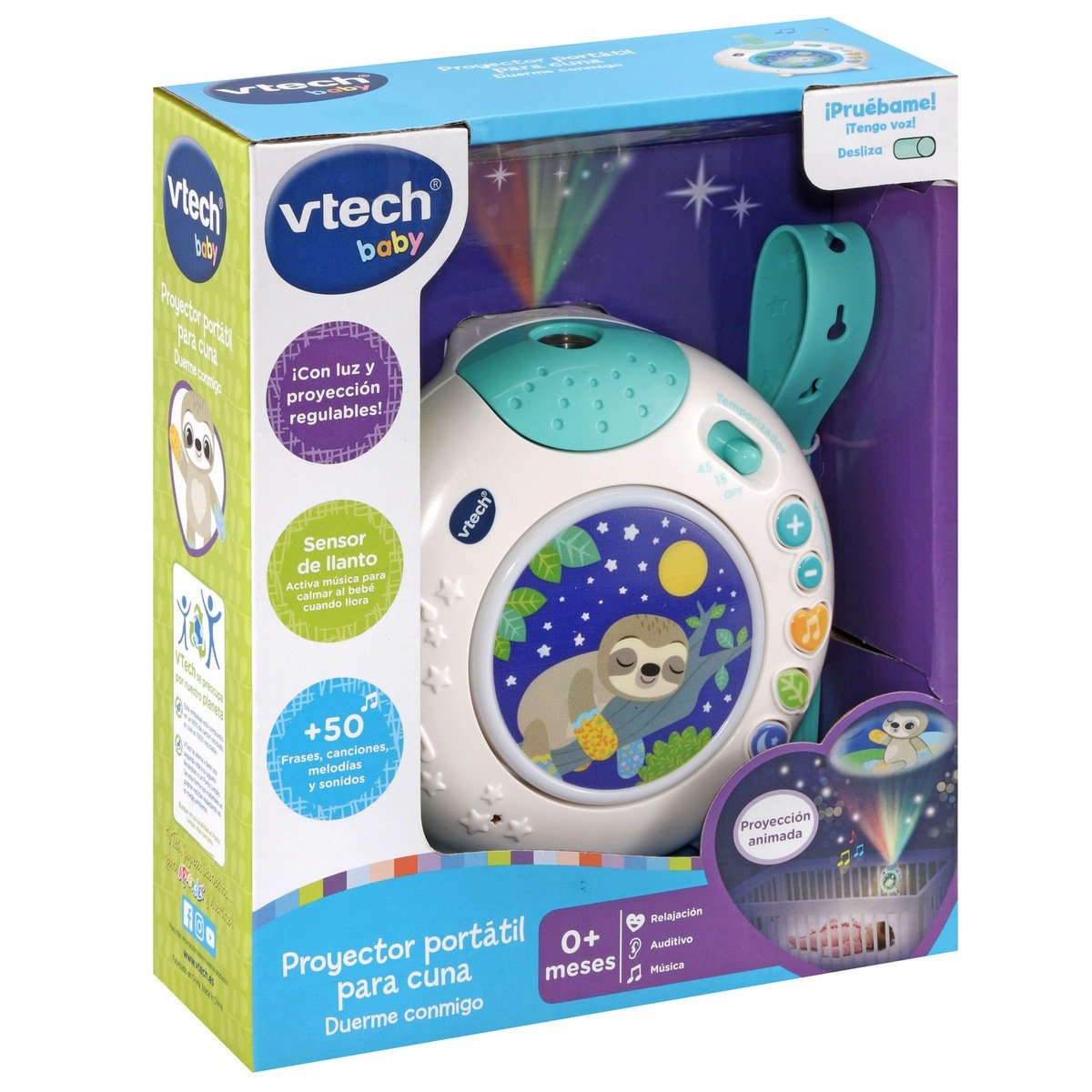 Proyector Portátil Para Cuna Duerme Conmigo Vtech