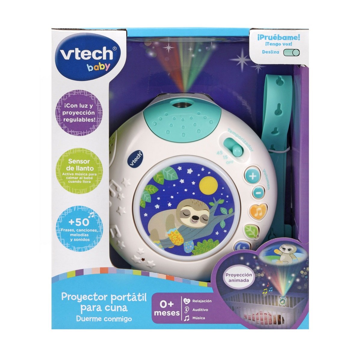 Proyector Portátil Para Cuna Duerme Conmigo Vtech