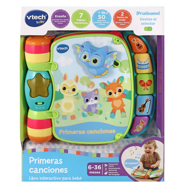 Primeras Canciones Libro Interactivo Para Bebés Vtech