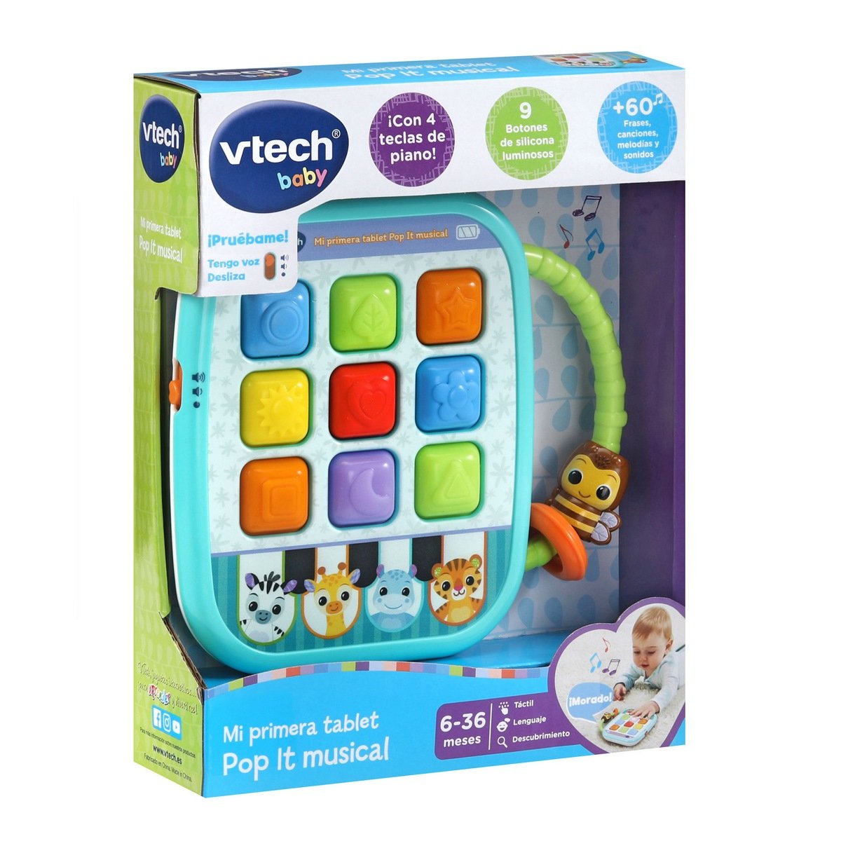 Mi Primer Tablet Pop It Musical Vtech