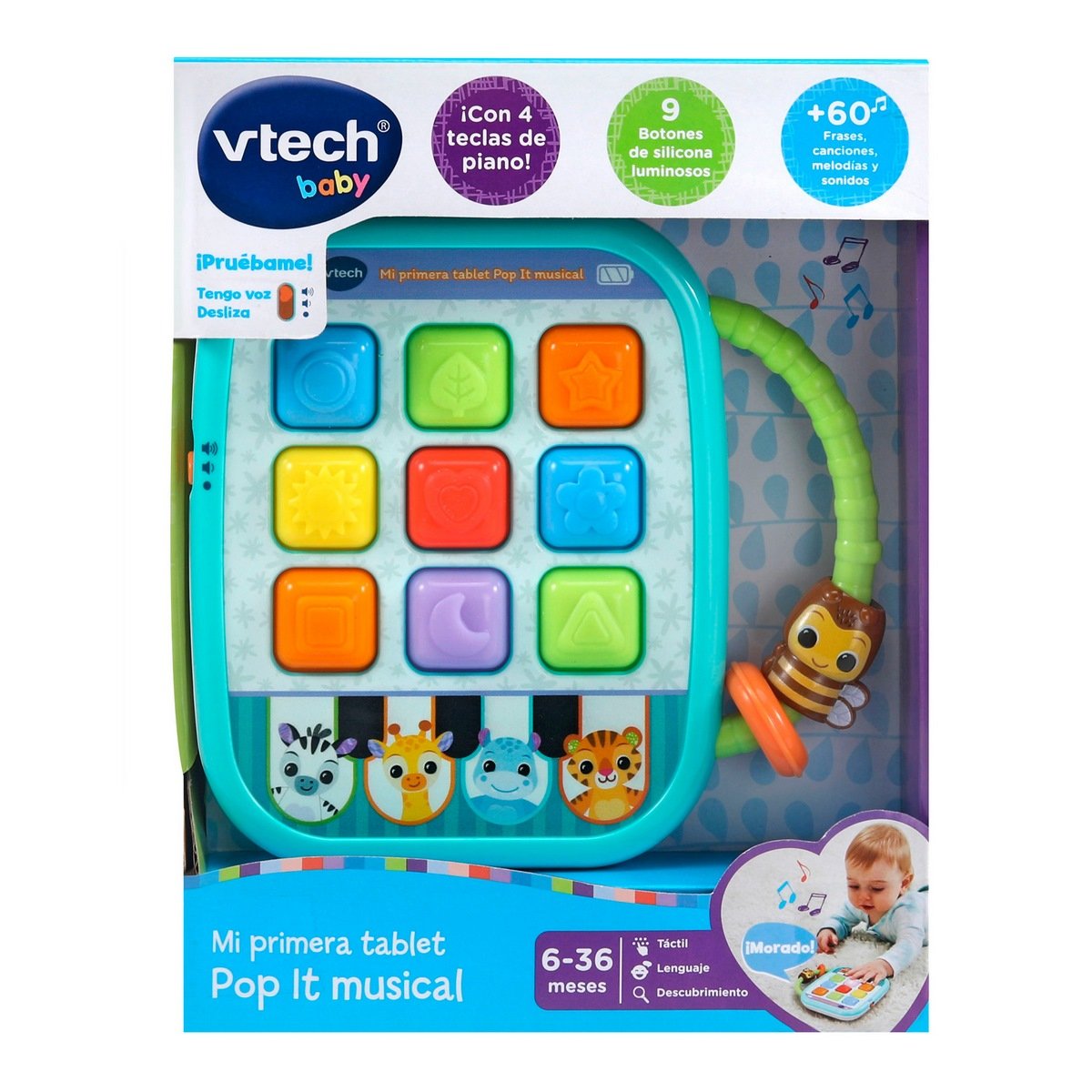 Mi Primer Tablet Pop It Musical Vtech