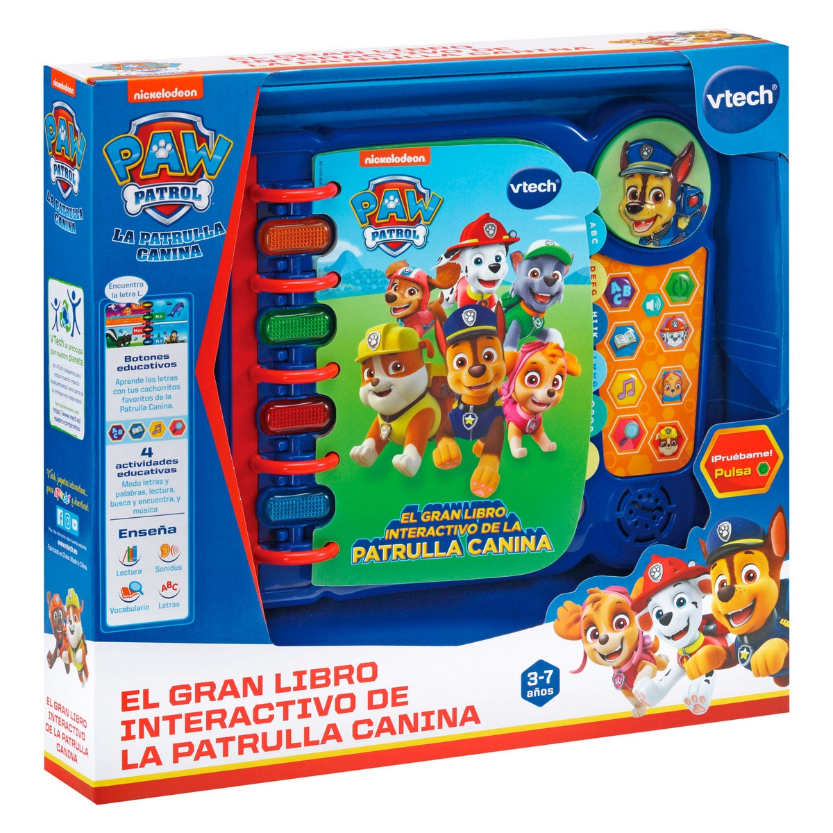 Libro Interactivo Paw Patrol 10 Aniversario Vtech
