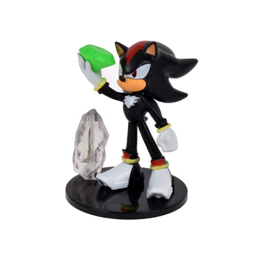 Figura Articulada De 8 Cms Sonic En Capsula Prisma Paradox Con Base Y Folleto