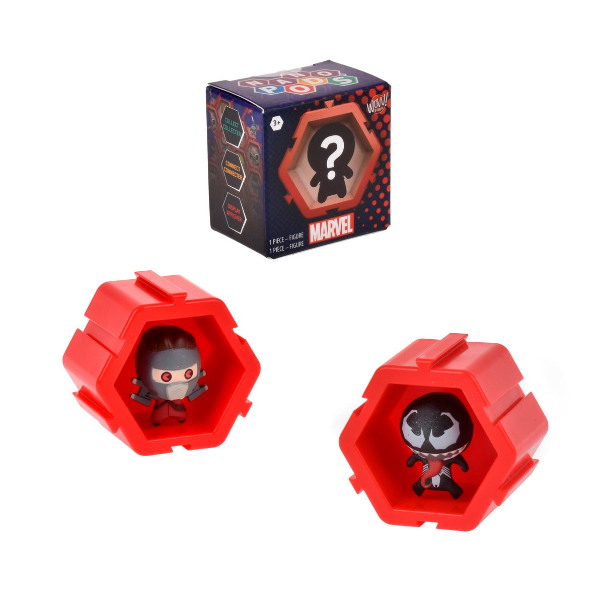 Mini Figura En Hexagono Nano Pods - Marvel Categoría: Figuras coleccionables Tipo producto: Figuras de acción