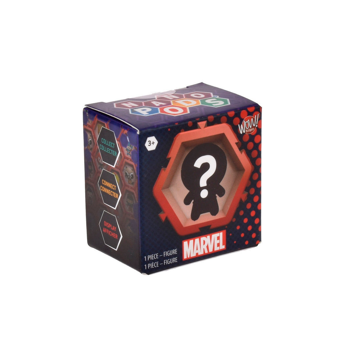 Mini Figura En Hexagono Nano Pods - Marvel