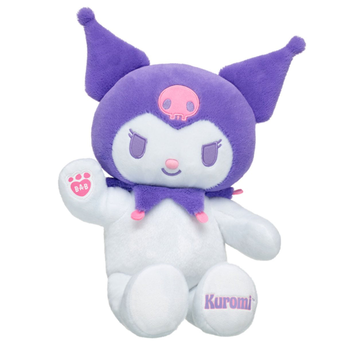 Peluche Kuromi Morado Sanrio Build-a-bear