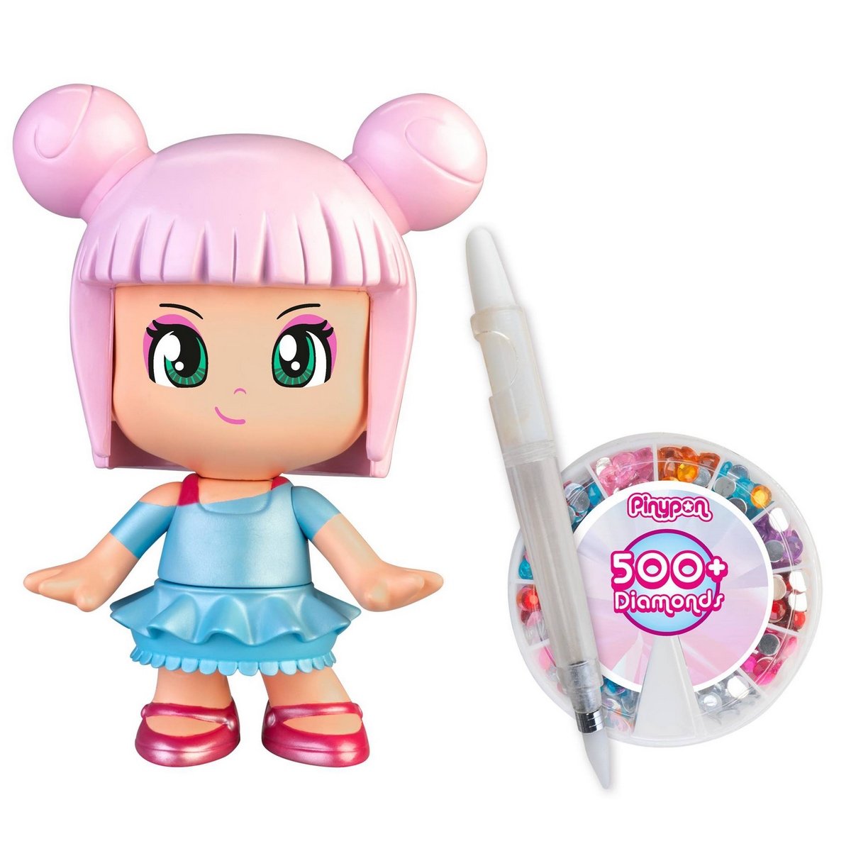 Muñeca 17 Cm Para Decorar Pop & Shine De Pinypon