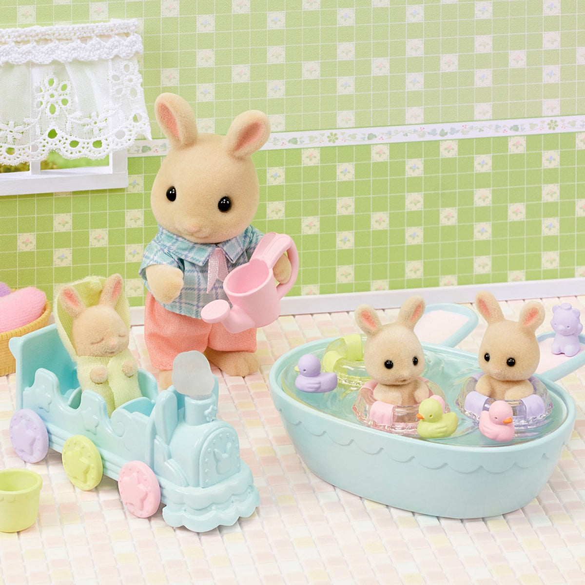 La Hora Del Baño De Lostrillizos Sylvanian Families
