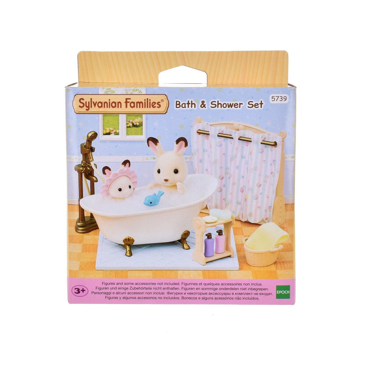 Set De Baño Y Ducha Sylvanian Families