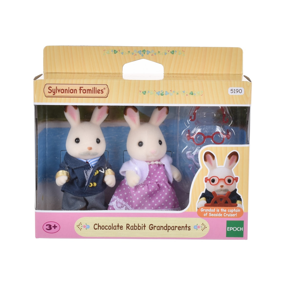 Abuelos Conejo Chocolate Sylvanian Families