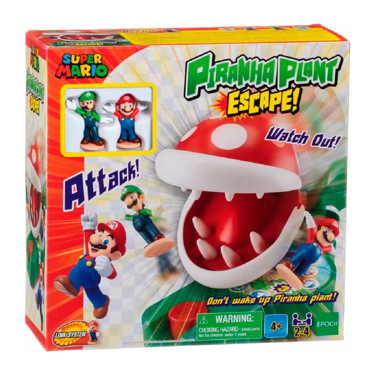 Juego Escape Planta Piraña Super Mario