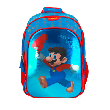 Mochila Grande Premium Mario Bros