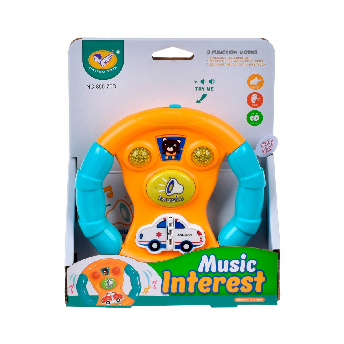 Manubrio Con Sonido Y Luces