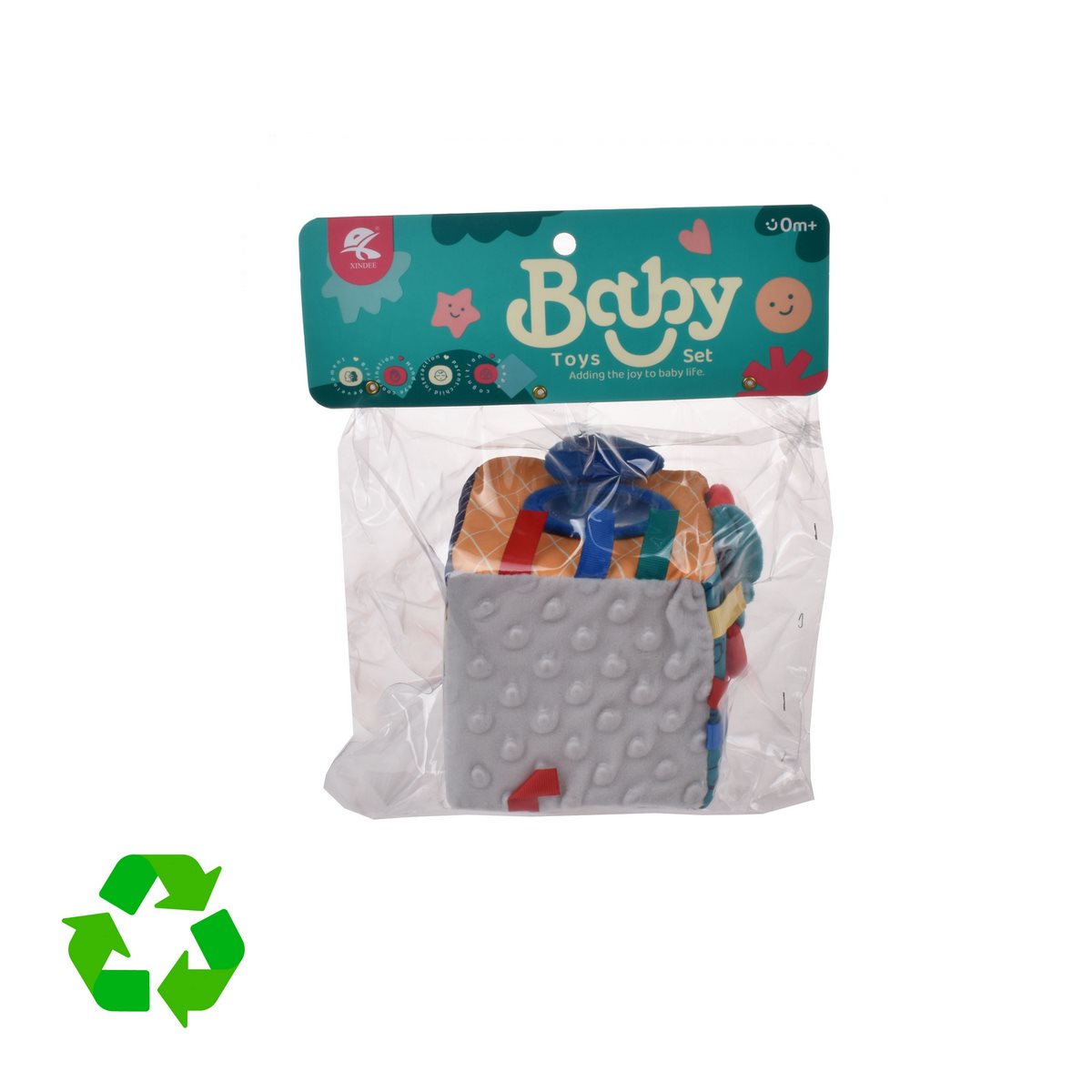 Cubo De Tela Con Actividades