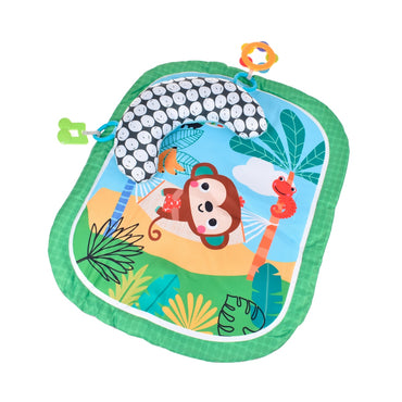 Alfombra De Apoyo Con Almohada Y Juguetes