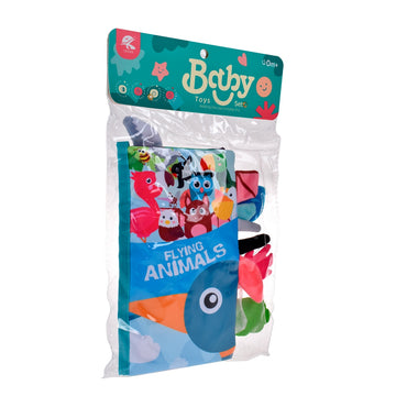 Libro De Tela Con Animales Y Texturas