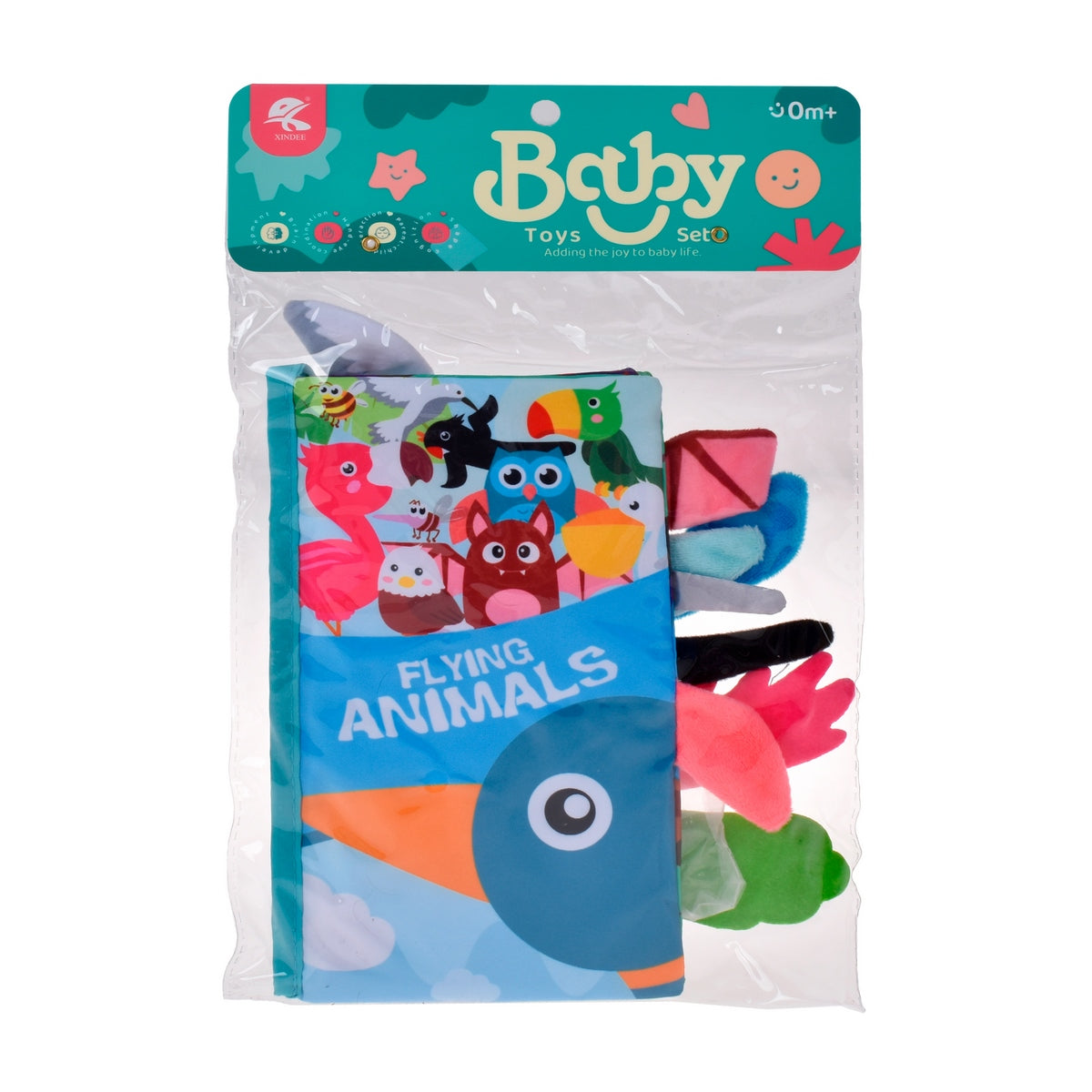 Libro De Tela Con Animales Y Texturas