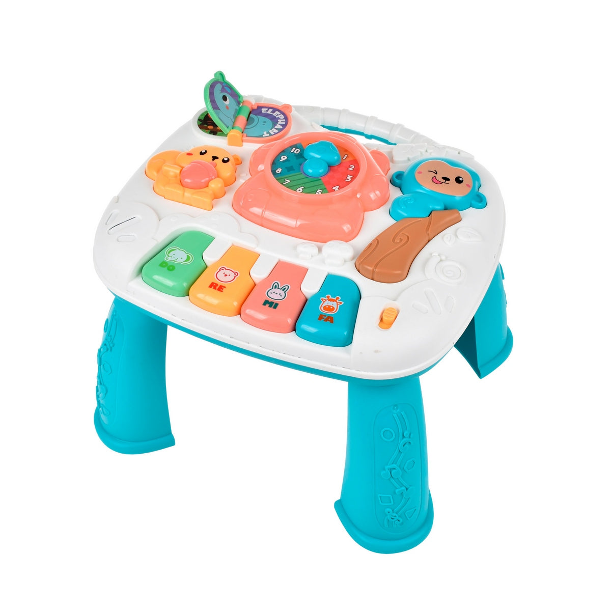 Mesa De Actividades Con Reloj Y Sonidos