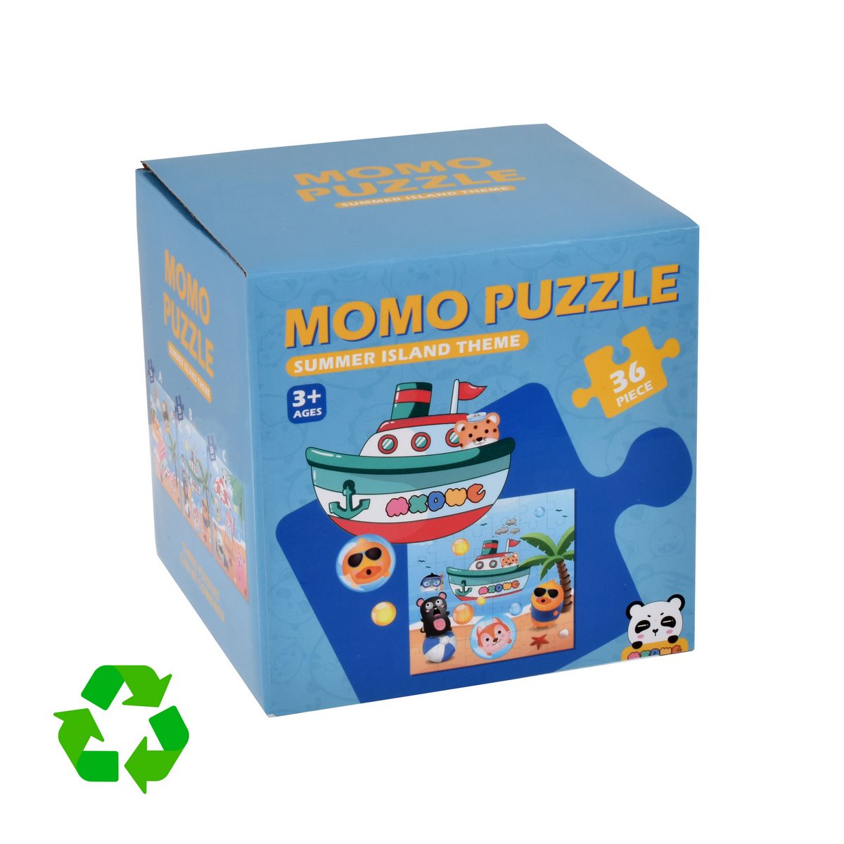 Puzzle Momo Barco De 36 Piezas
