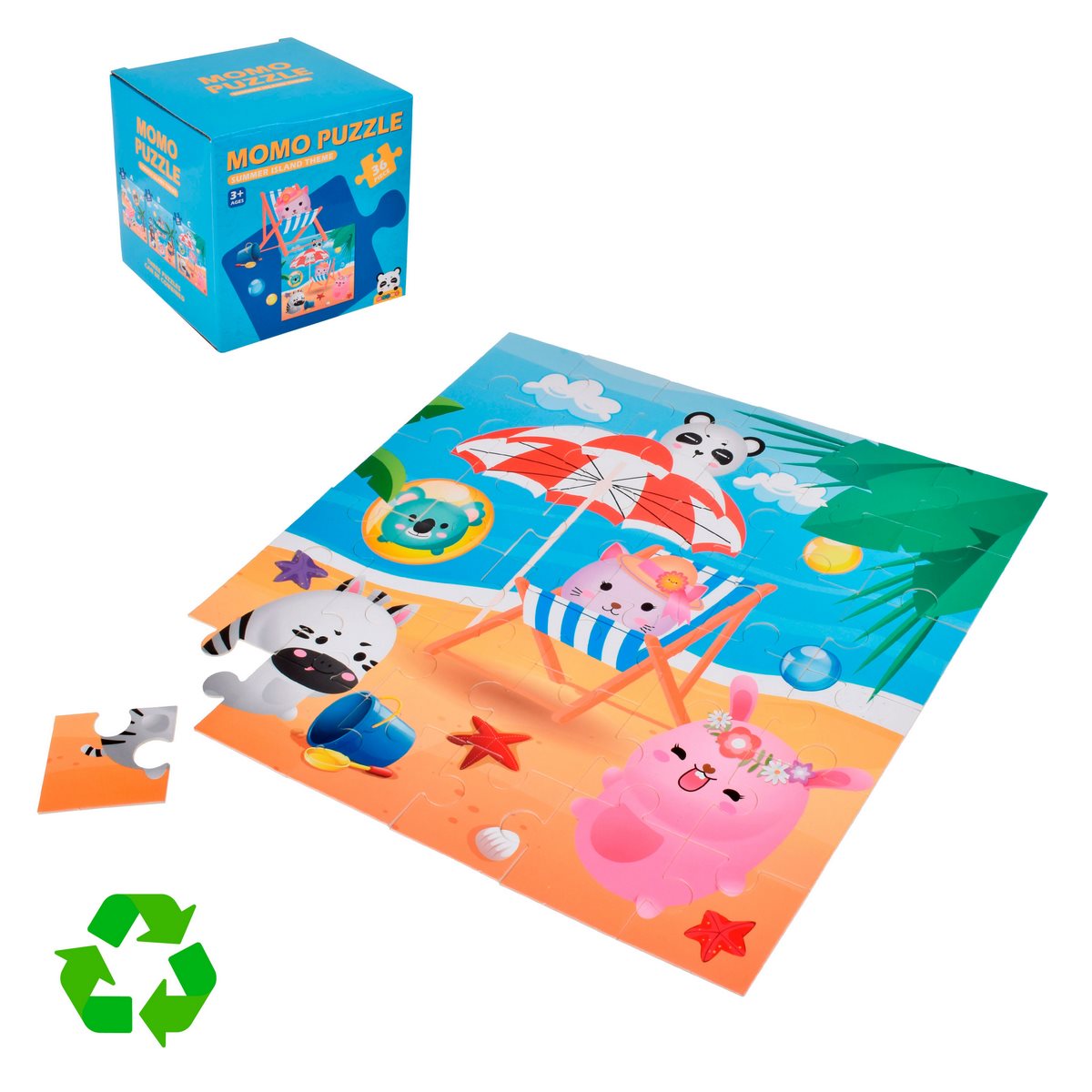 Puzzle Momo Playa De 36 Piezas | Compra Online – Ansaldo Toys Chile