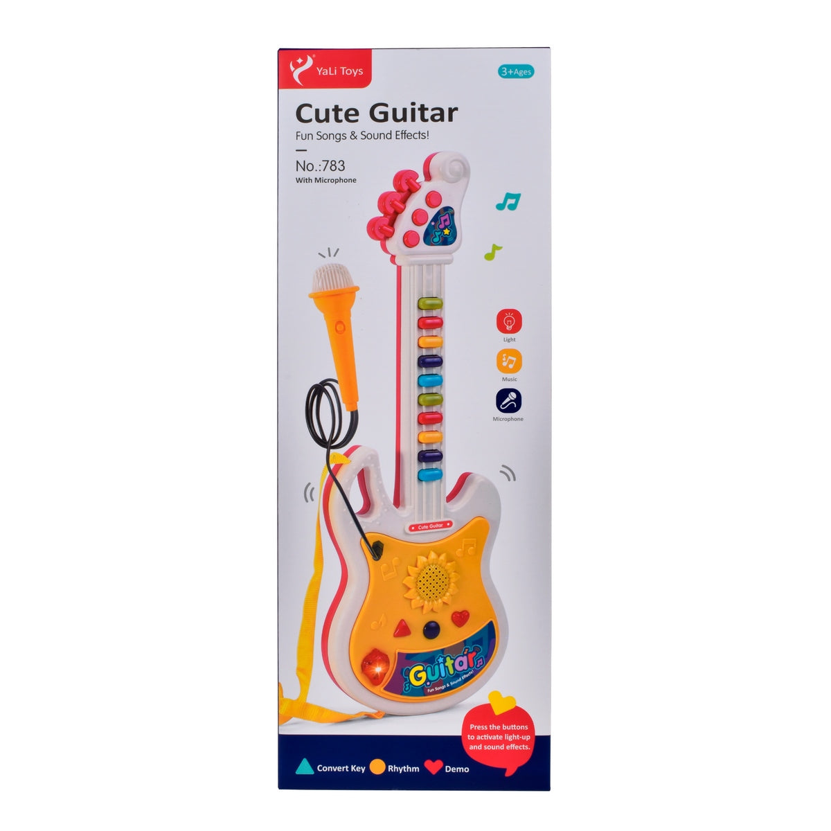 Guitarra Con Melodías Y Micrófono