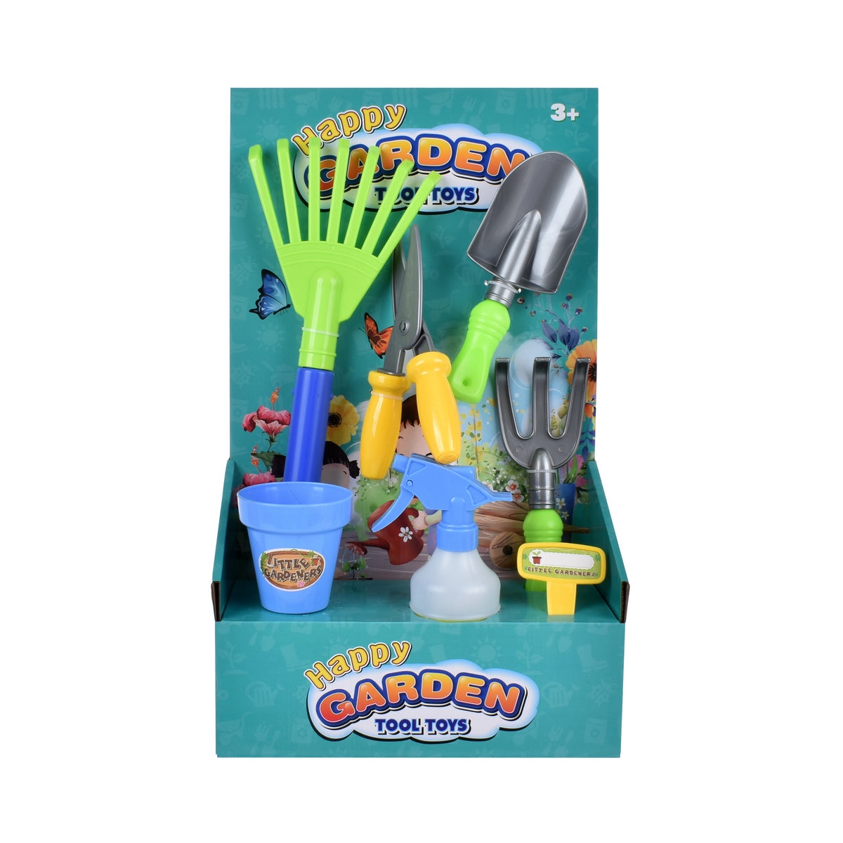 Playset De Jardineria Con 7 Piezas