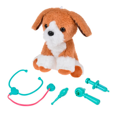 Playset Veterinario Con Perro De Peluche