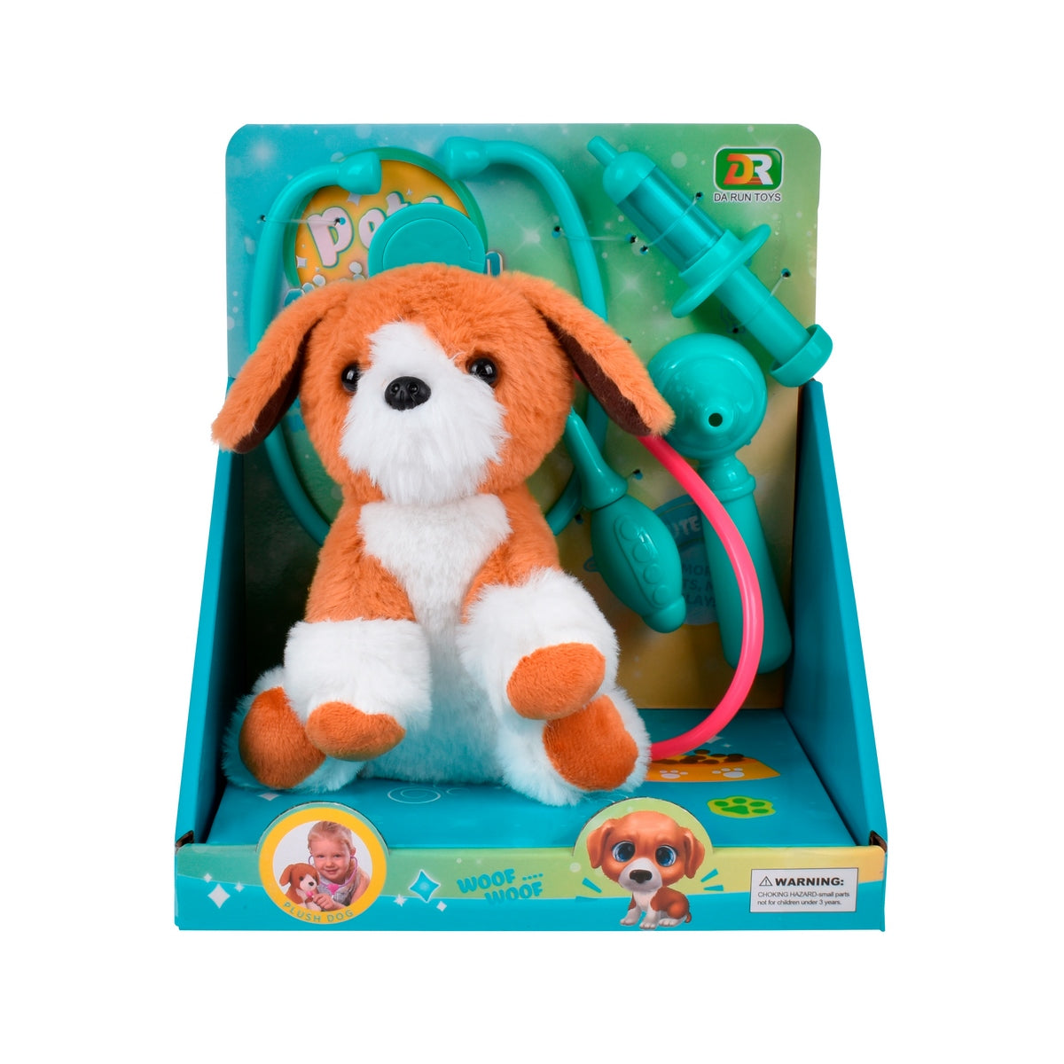 Playset Veterinario Con Perro De Peluche