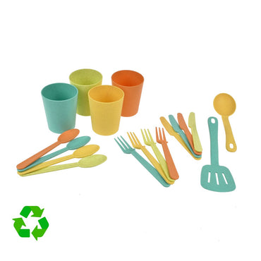 Playset Cocina 25 Piezas Material Reciclable